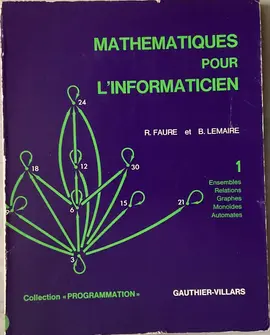 Livre découverte sur les mathématiques pour l’informatique