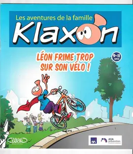 LIVRE POUR ENFANT LEON FRIME TROP AVEC SON VELO