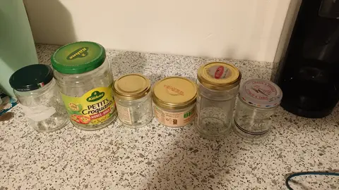 petit lot de verrines