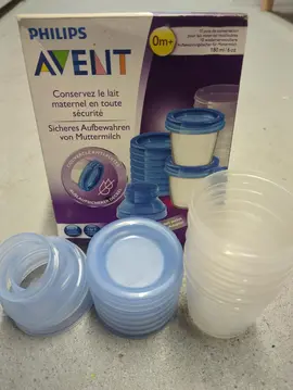 pot de conservation pour le lait maternel