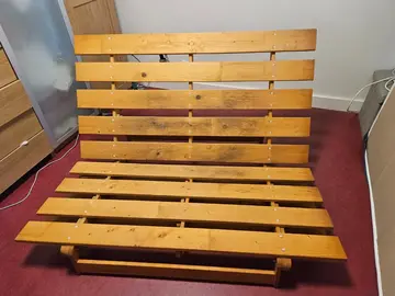 Sommier bois futon