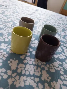 lot 4 petits contenants