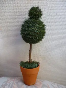 buis topiaire artificiel