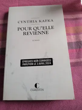roman de Cynthia Kafka : pour qu'elle revienne