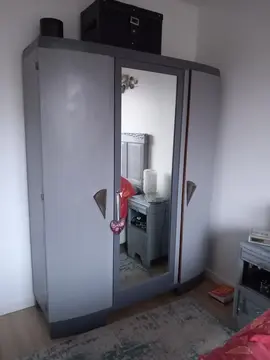Armoire année 30 art déco relookée