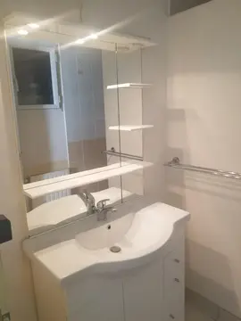 Meuble salle de bain blanc