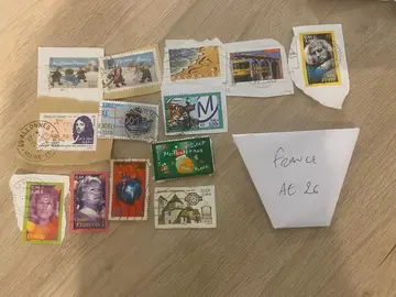 Lot de timbres français AE26