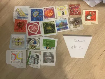 Lot de timbres français AK26