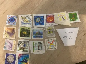Lot de timbres français AI26