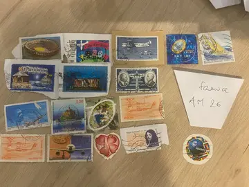 Lot de timbres français AM26