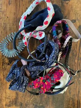 lot d’accessoires pour cheveux (bandeaux, headband…)