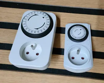 2 prises programmables