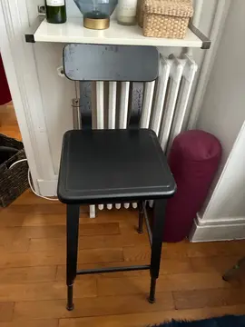 chaise haute industrielle