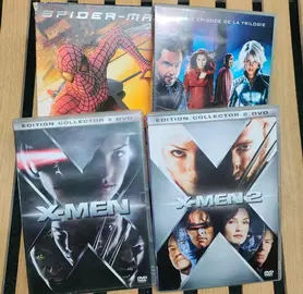 DVD X-Men + Spiderman
