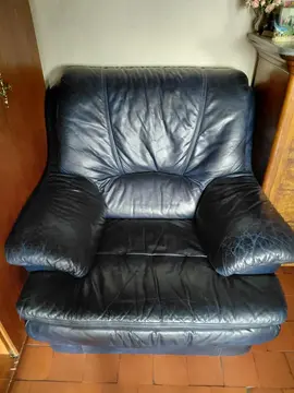 Fauteuil cuir