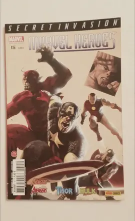 Bd secret invasion Marvel heroes 15 2009