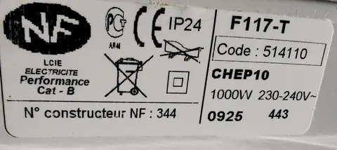 3 radiateurs de marque ATLANTIC