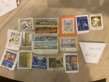 Lot de timbres français AV26