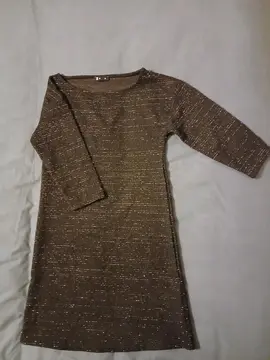 Robe noir et doré Tex Taille S