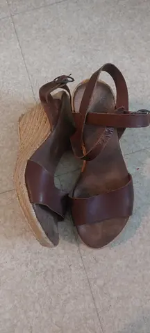 sandales compensées 37