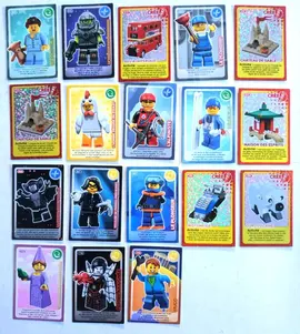 Cartes lego Auchan Crée ton monde