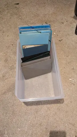 Classeurs, chemises et feuilles couleur