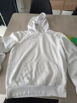 sweat blanc