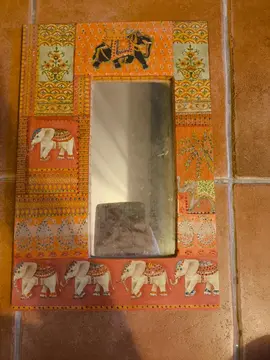 Petit miroir style Inde