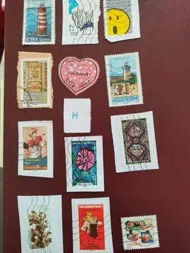 Timbres français lot H