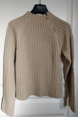 pull femme beige 40