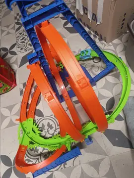 circuit hotwheels sans lanceur