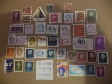 Lot de timbres de Hollande