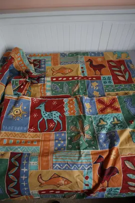 2 grands morceaux de tissu