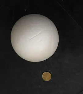 balle en polystyrène