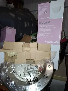 Appliques murales Mogaot Argent/métal SANS le verre