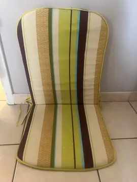 6 galettes de chaise de jardin