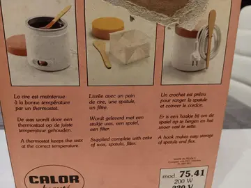 épilation a la cire