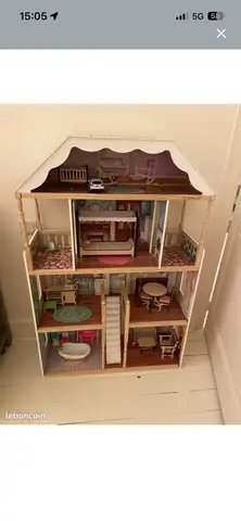 maison en bois Barbie