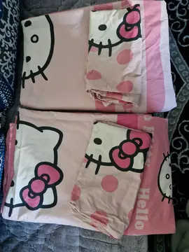 2 parure de lit Hello Kitty 1 personne