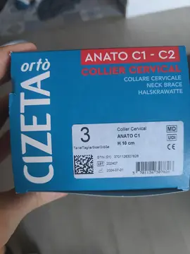 minerve cervicale c1 c2 taille 3