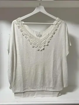 Tee-shirt sans manches large et doublé