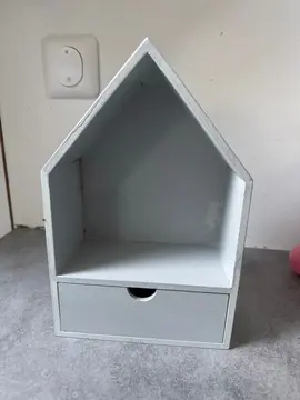 meuble deco avec panier à linge