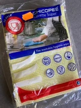 4 Lavettes Plus Chicopée spécial restauration