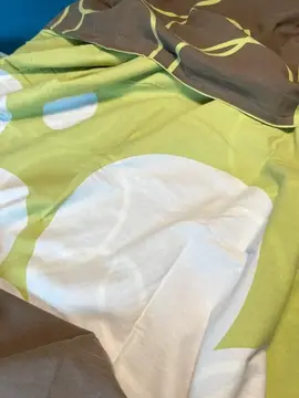 Housse de couette verte 190x190