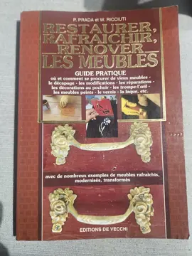Livre restauration de meubles