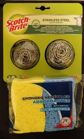 Eponges et boules inox