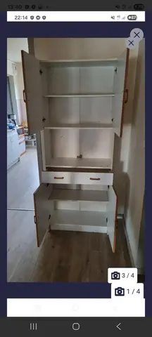 meuble cuisine blanc