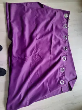doubles rideaux violets T 140 x 224 cm