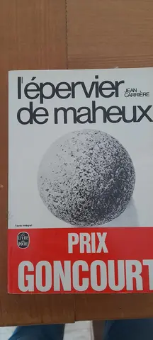Livre : L'épervier de Maheux