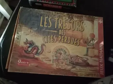 Jeu de société les trésors des cités perdus